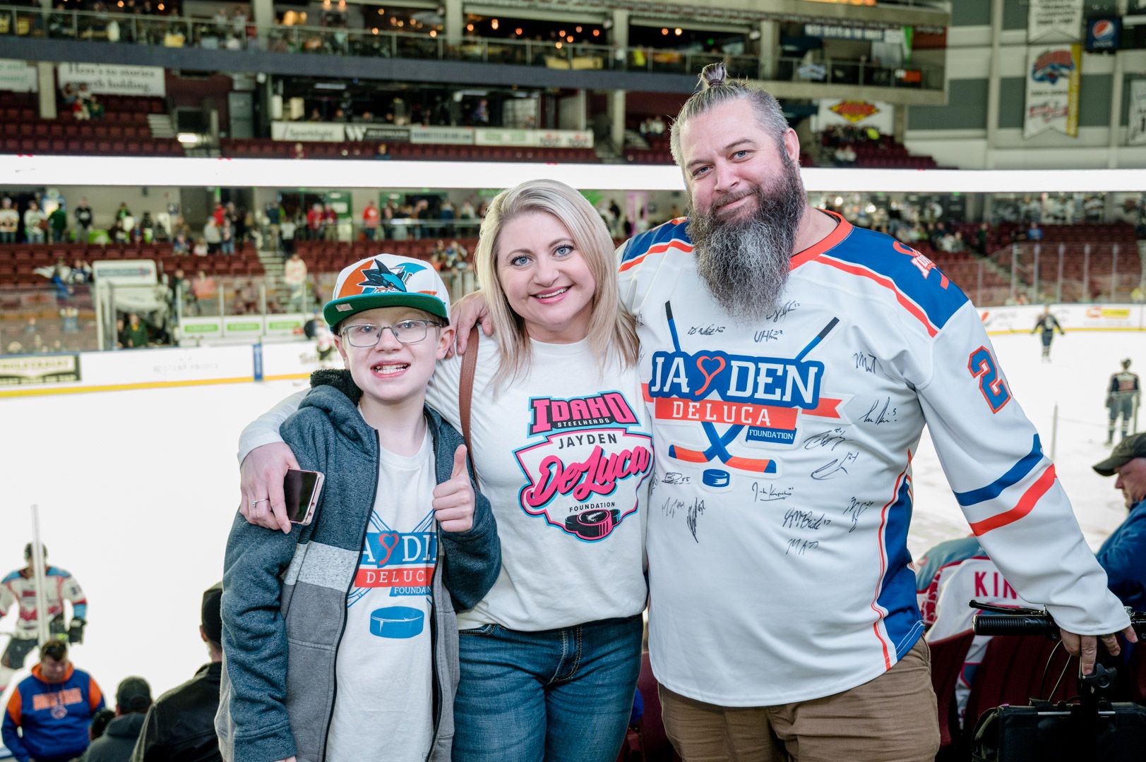 Idaho Steelheads | Jayden DeLuca Foundation | Heart Heroes 2023