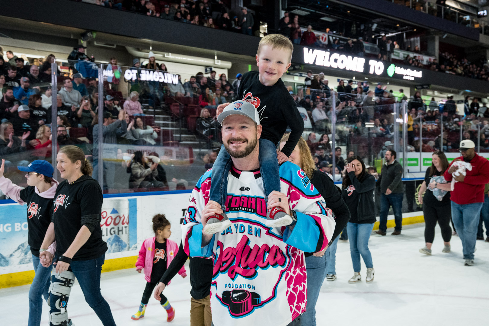 Jayden DeLuca Foundation | Heart Hero Events | Idaho Steelheads Hockey 2025